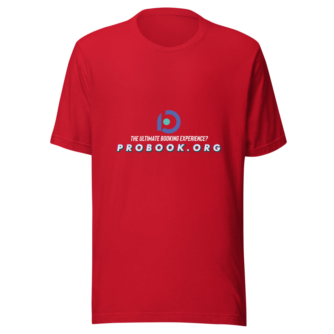 Probook T-Shirt  Ultimate Booking Experience